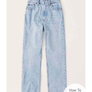 Abercrombie & Fitch Straight Leg Jeans